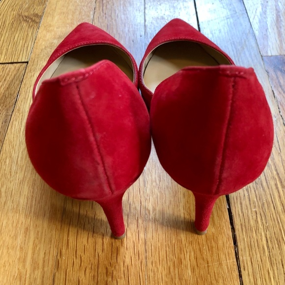 Banana Republic Alicia Heels, Red, Size 8. - Picture 5 of 10